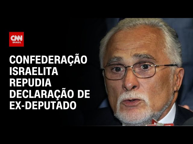 Confederação Israelita repudia declaração de ex-presidente nacional do PT | LIVE CNN