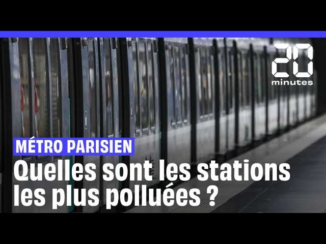 Paris : Quelles sont les stations de métro les plus polluées ?