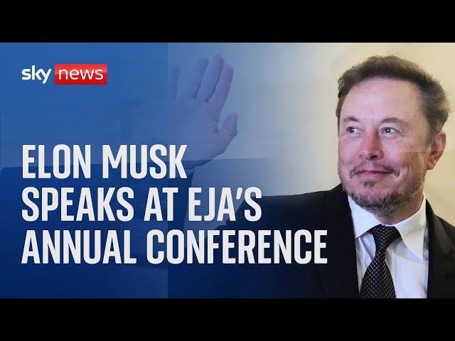 Watch live: Elon Musk is interviewed by American commentator Ben Shapiro at EJA’s annual conference