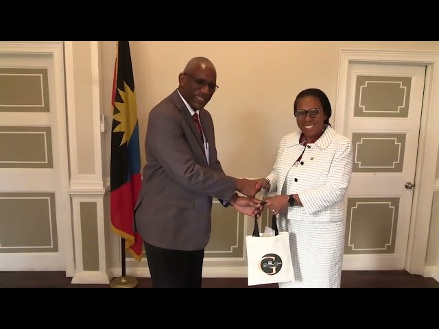 Jamaican High Commissioner  H.E. NATALIE CAMPBELL Courtesy call