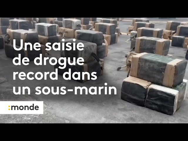 Une saisie de drogue record dans un sous-marin