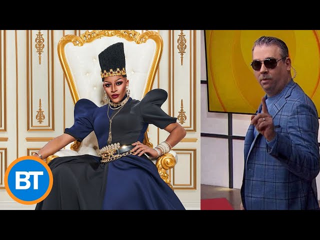 Canadian drag icon Tynomi Banks teaches Sid and Meredith how to strut