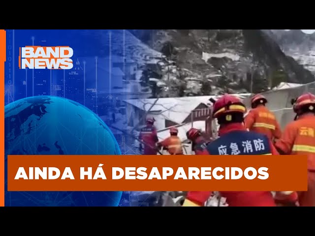 Oito pessoas morrem em deslizamento de terra na China | BandNews TV