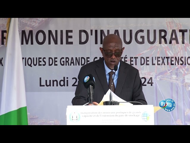 Discours du ministre des Infrastructures et de l’Equipement