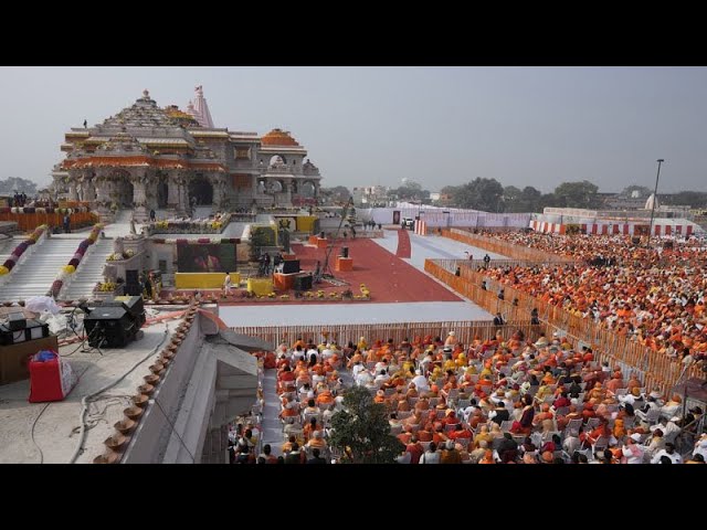 Hindu-Tempel auf Ruinen einer Moschee eingeweiht