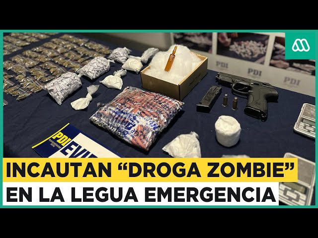 Encuentran "Droga Zombie" en Santiago: PDI incauta Fentanilo en la población Legua Emergen