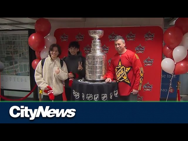 The Stanley Cup takes the TTC ahead of the All-Star game