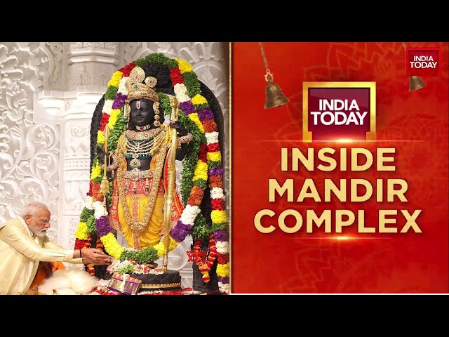 Sneak Peek: Inside The Ornate Ram Mandir | Ram Mandir Inaugurated, Historic Mark For Global Hindus