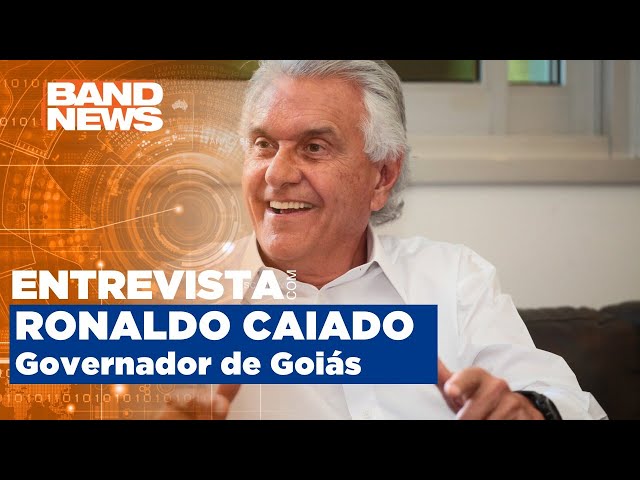 EM INSTANTES: BandNews TV entrevista Ronaldo Caiado, governador de Goiás sobre saidinhas temporárias