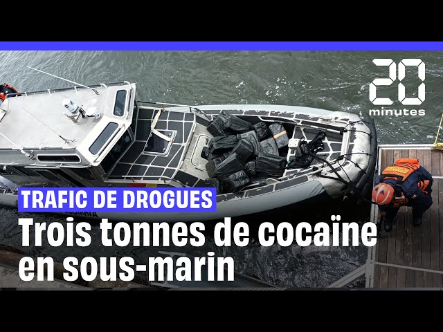 Deux semi-submersibles remplis de cocaïne interceptés dans le Pacifique