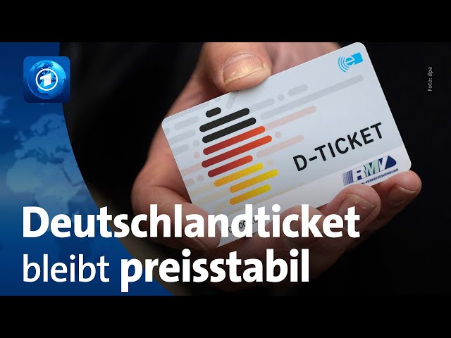 Preis für das Deutschlandticket bleibt 2024 bei 49 Euro