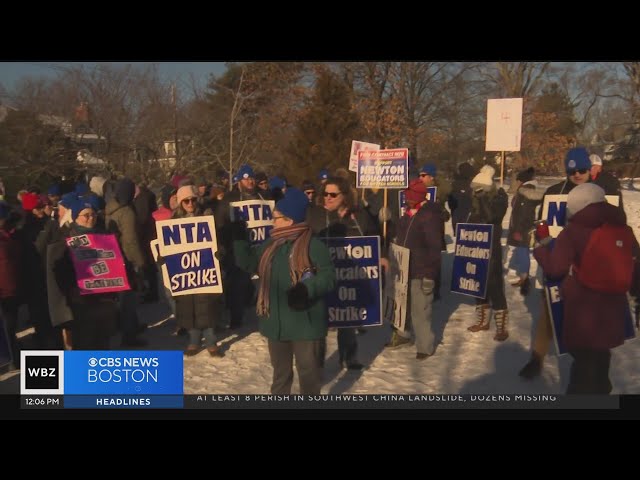 Thousands of students missing school as Newton teachers continue to strike