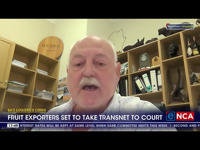 Fruit exporters set to take Transnet to court