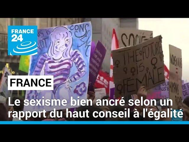 France : le sexisme bien ancré selon un rapport du haut conseil à l'égalité femmes-hommes