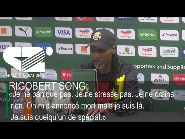 ️ Rigobert Song : « On m’a annoncé mort mais je suis là. Je suis quelqu’un de spécial. »