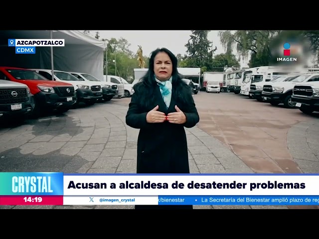 ⁣Alcaldesa de Azcapotzalco no atiende demandas de los vecinos