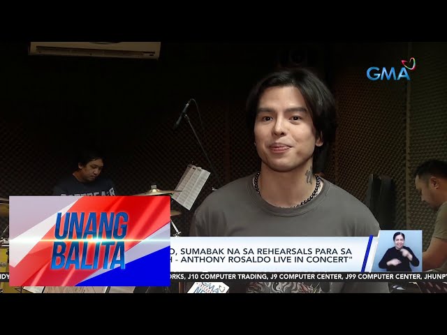 Anthony Rosaldo, sumabak na sa rehearsals para sa kaniyang "Switch... | UB