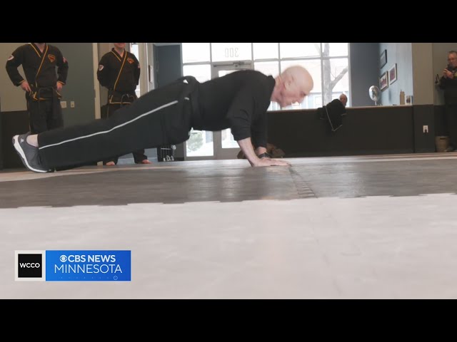 Minnesota martial arts master marks 80th birthday with 80 push-ups