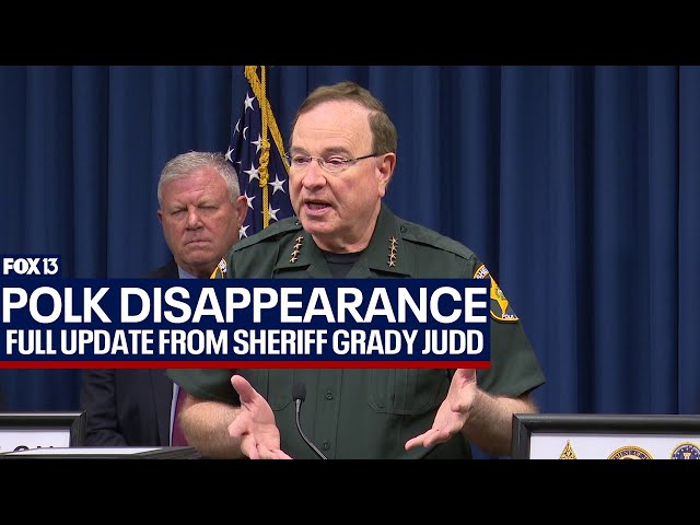 Polk County disappearance: Full news conference