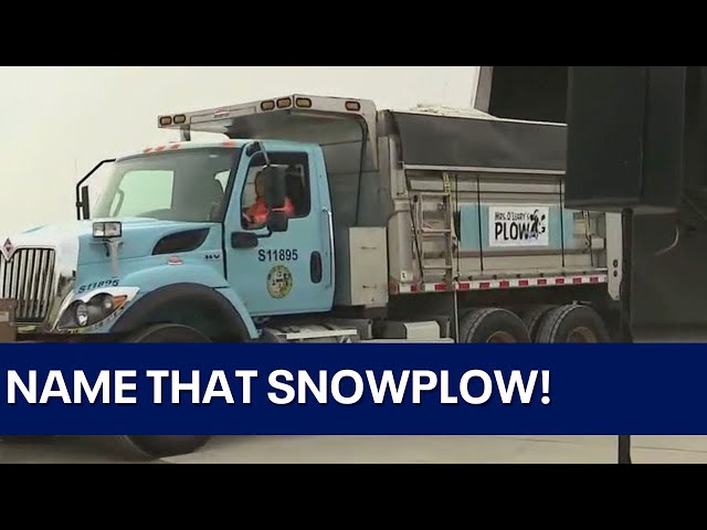 Second Annual Snowplow Naming Contest in Progress