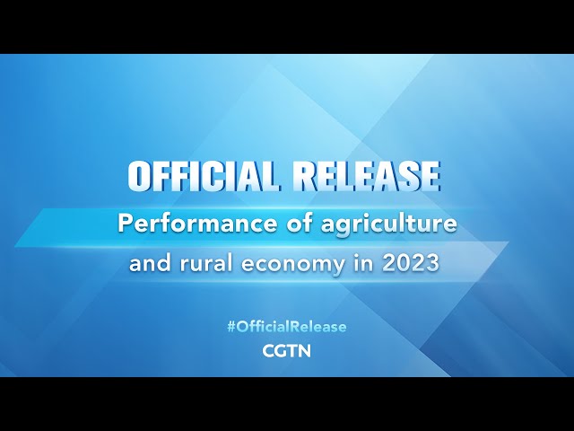 Live: Performance of agriculture and rural economy in 2023