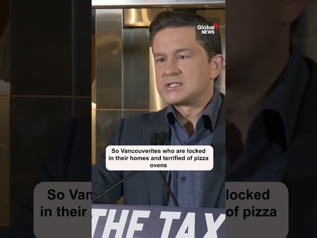 Trudeau has “started outright crusade against pizza ovens”: Poilievre  #pizza #trudeau