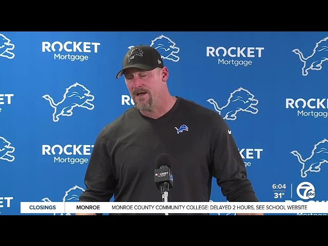 Dan Campbell gets choked up hearing Jared Goff called him 'greatest leader' he's been