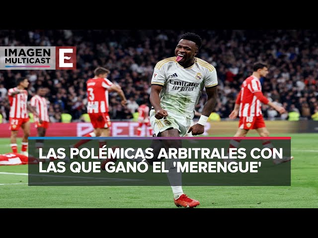 Real Madrid gana con polémico arbitraje