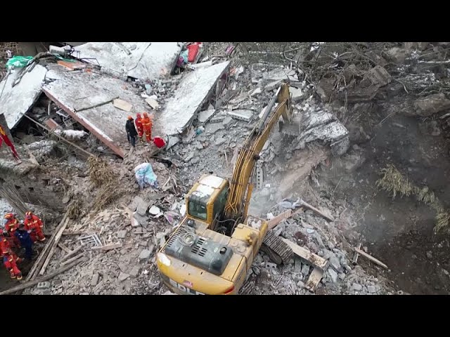 Live: Latest on landslide in SW China's Yunnan Province