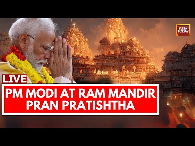 Ram Mandir Pran Pratishtha LIVE News: Ayodhya Ram Mandir Inauguration News LIVE | Ayodhya LIVE News