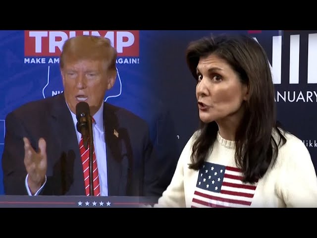 Encuesta: ventaja de Trump sobre Nikki Haley en primarias republicanas