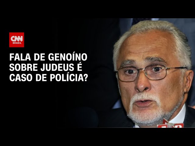 Cardozo e Coppolla debatem se fala de Genoíno sobre judeus é caso de polícia  | O GRANDE DEBATE