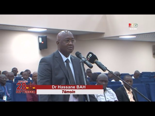 www.guineesud.com : Procès du 28 septembre 2009 : Dr Hassane Bah (témoin) entendu ce 22 janvier 2024