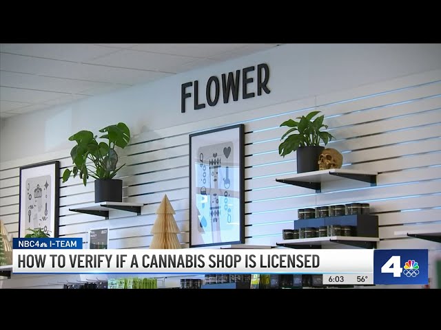 How to verify if a cannabis shop is licensed