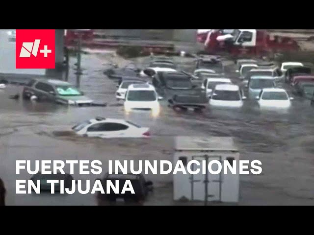 Sistema de tormentas causa inundaciones en Tijuana y San Diego - En Punto