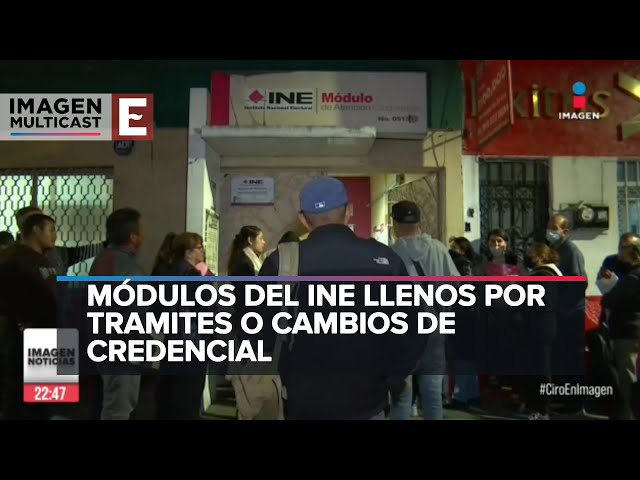 Así se vive el último día para tramitar la credencial para votar en módulos del INE