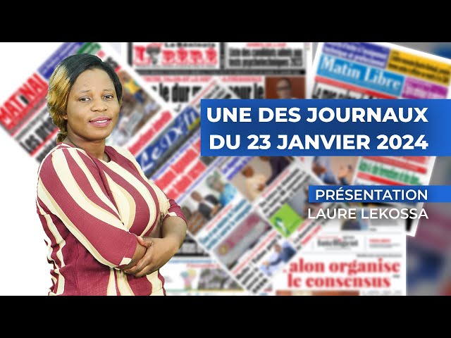 UNE DES JOURNAUX DU 23 01 2024