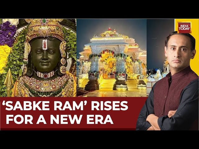 LIVE From Ram Mandir In Ayodhya After Inauguration | Ram Mandir Pran Pratishtha News | India Today