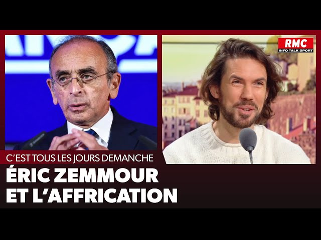 Arnaud Demanche : Éric Zemmour et l'affrication