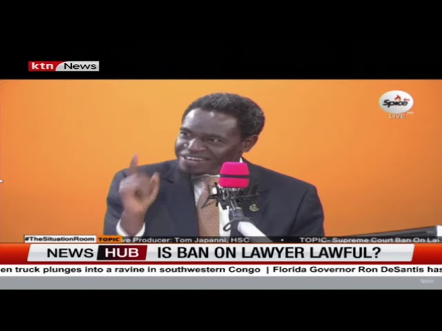 Is ban on lawyer lawful?