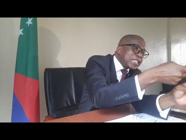 Situation post-électorale : Conférence de presse du ministre de la justice,  DJAÉ AHMADA CHANFI