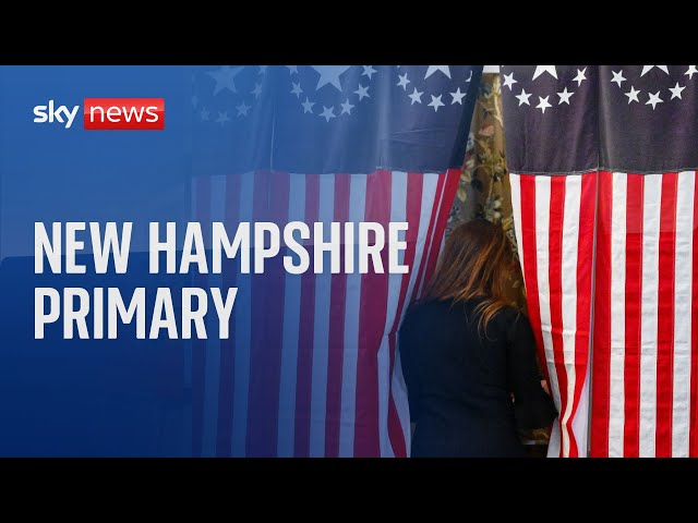 Watch live: First primary of Republican presidential contest under way in New Hampshire