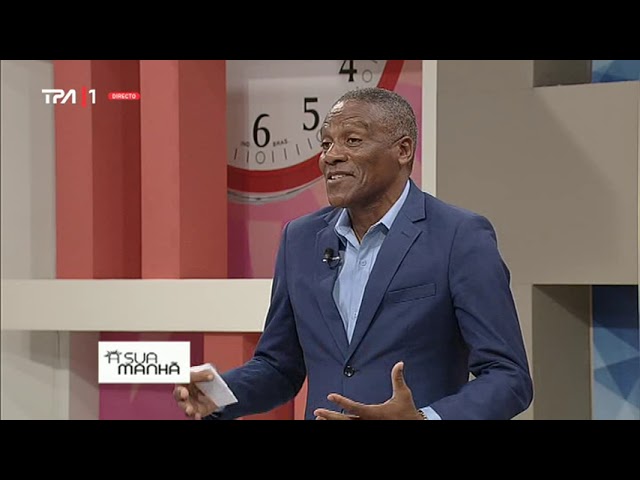 Armando Narciso fala sobre o jogo Angola vs Burkina Faso "A Sua Manhã"