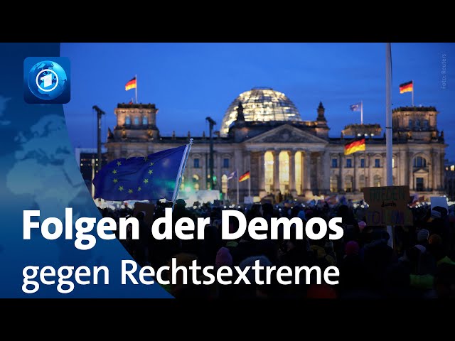 ⁣Nach Demonstrationen gegen Rechtsextremismus: Was nun folgt