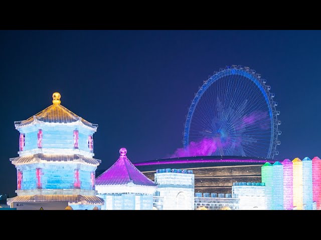 Live: Harbin Ice and Snow World wows visitors with spectacular sculptures – Ep. 18