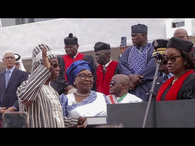 Liberia : le président élu Joseph Boakai a prêté serment à Monrovia