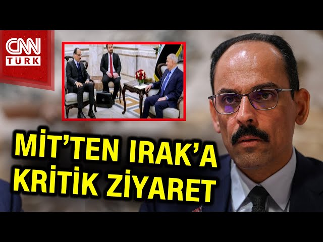 MİT Başkanı İbrahim Kalın'dan Irak'a Kritik Ziyaret! #Haber