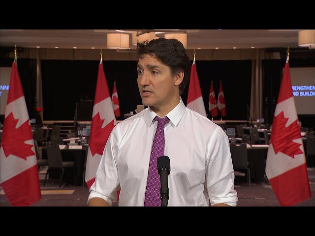 WATCH | Making Canada better is 'up to us': Trudeau speaks at Liberal cabinet retreat