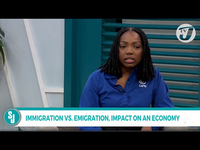 Immigration vs Emigration, Impact on an Economy - Priya Alexander | TVJ Smile Jamaica