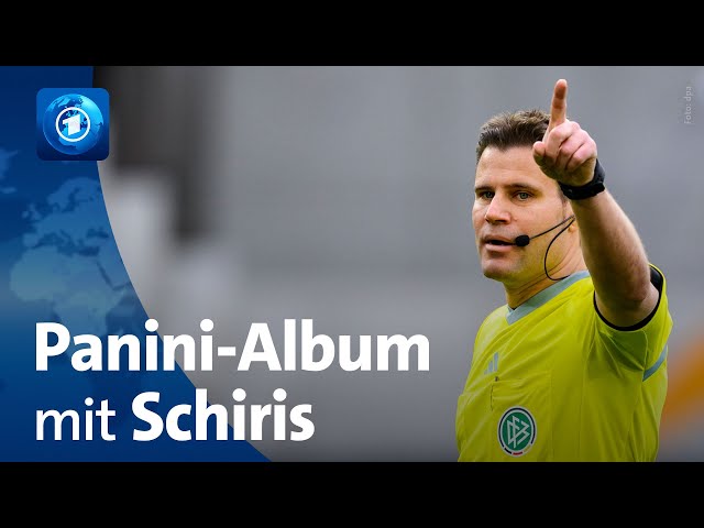 Fußball-Schiedsrichter:innen in neuem Panini-Album